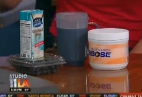 Los Angeles TV viewers learn what to eat after a workout