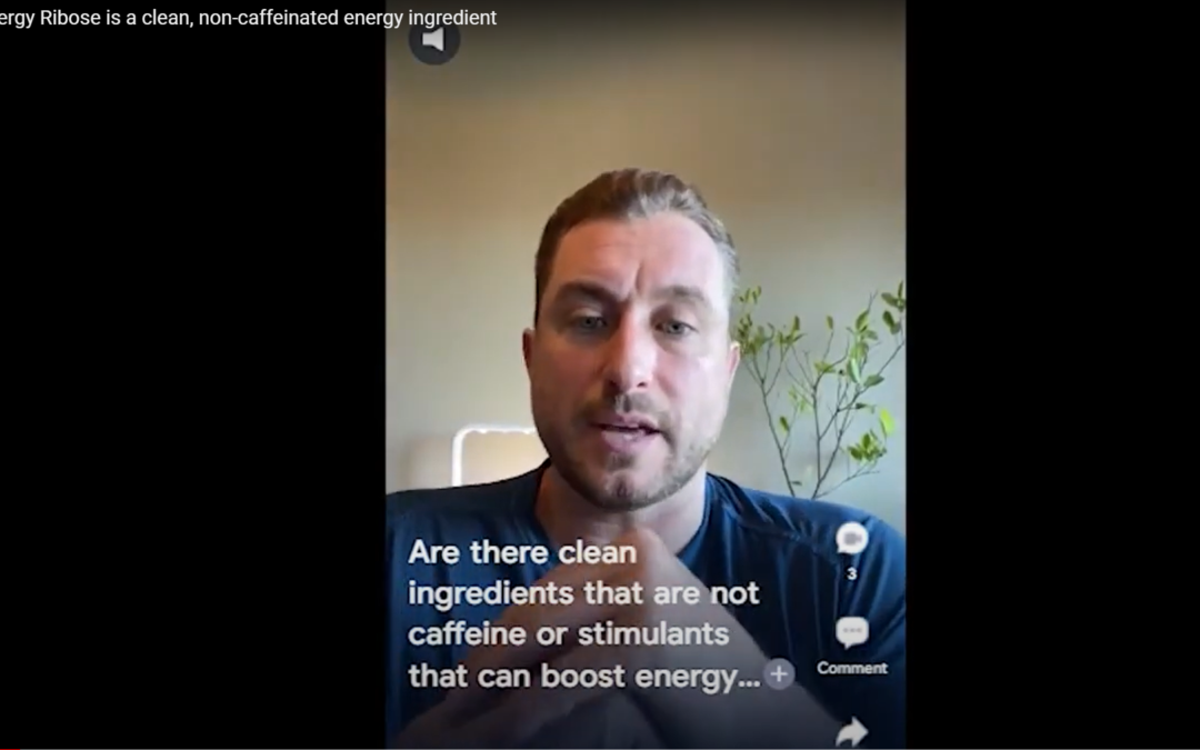 Bioenergy Ribose is a clean, non-caffeinated energy ingredient